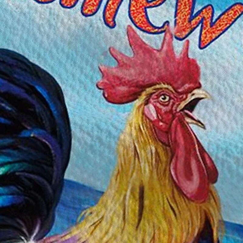 Men's Shirt Summer Hawaiian Shirt Letter Graphic Prints Chicken Beach