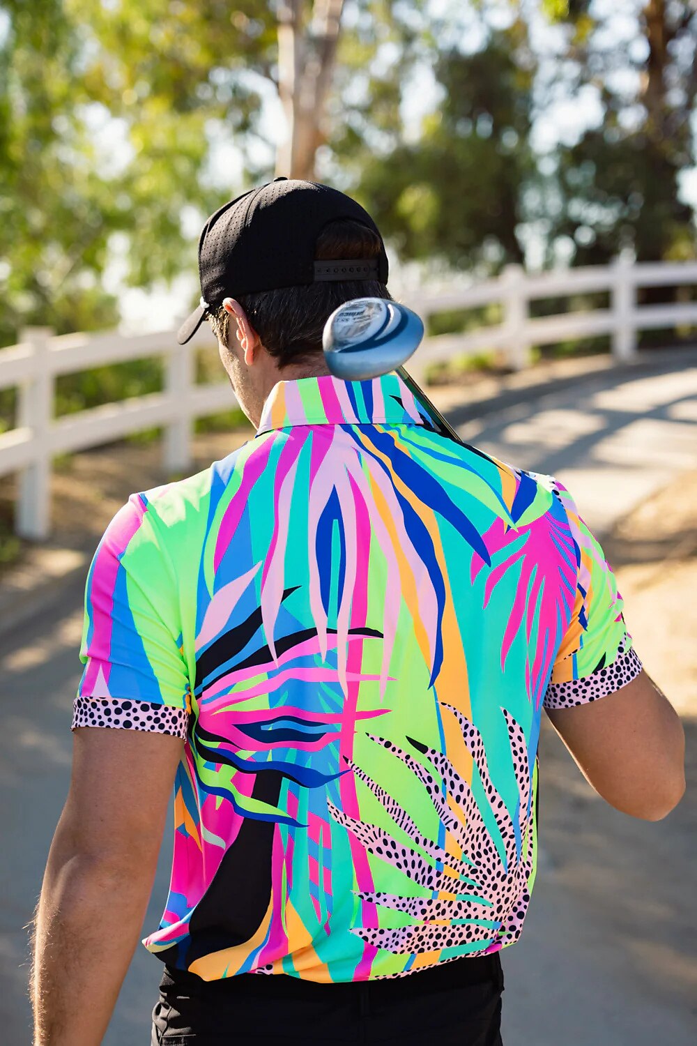 Men's Women's Matching polo Polo Shirt golf apparel Breathable Quick Dry Lightweight Top Printed Summer Golf