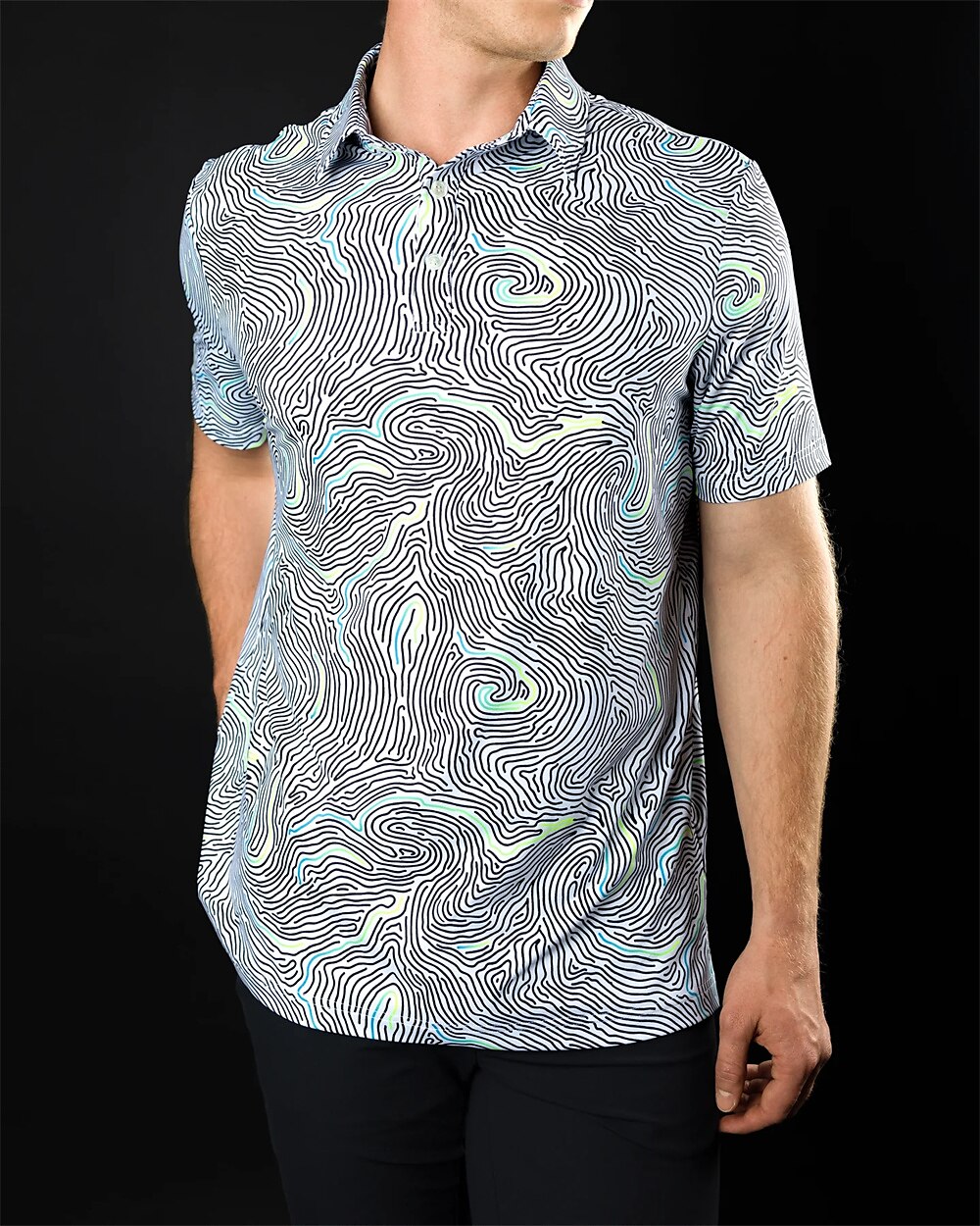 Men's Women's Matching polo Polo Shirt golf apparel Breathable Quick Dry Lightweight Short Sleeve Top Printed Summer Golf