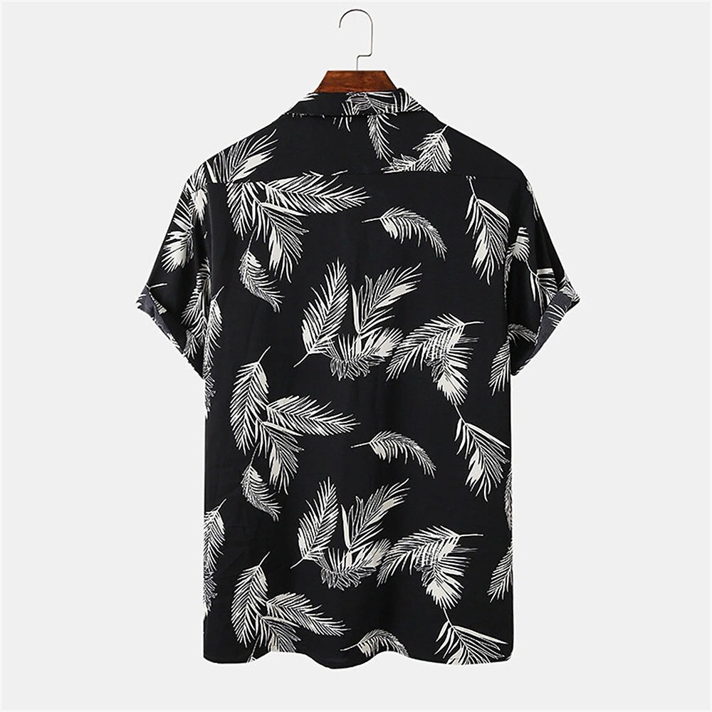 Men's Hawaiian Shirt Graphic Prints Beach Turndown Casual Holiday Shor