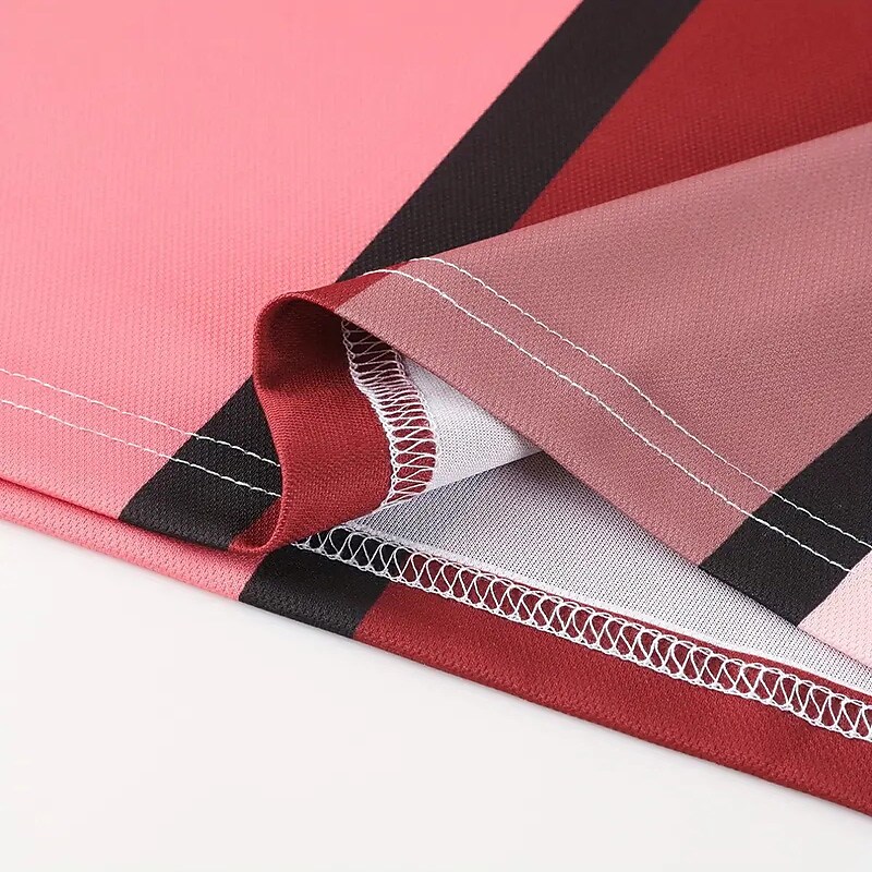 Men's Polo Shirt Zip Casual Daily Quarter Zip Short Sleeve Fashion Basic Color Block Zipper Summer Regular Fit Shirt