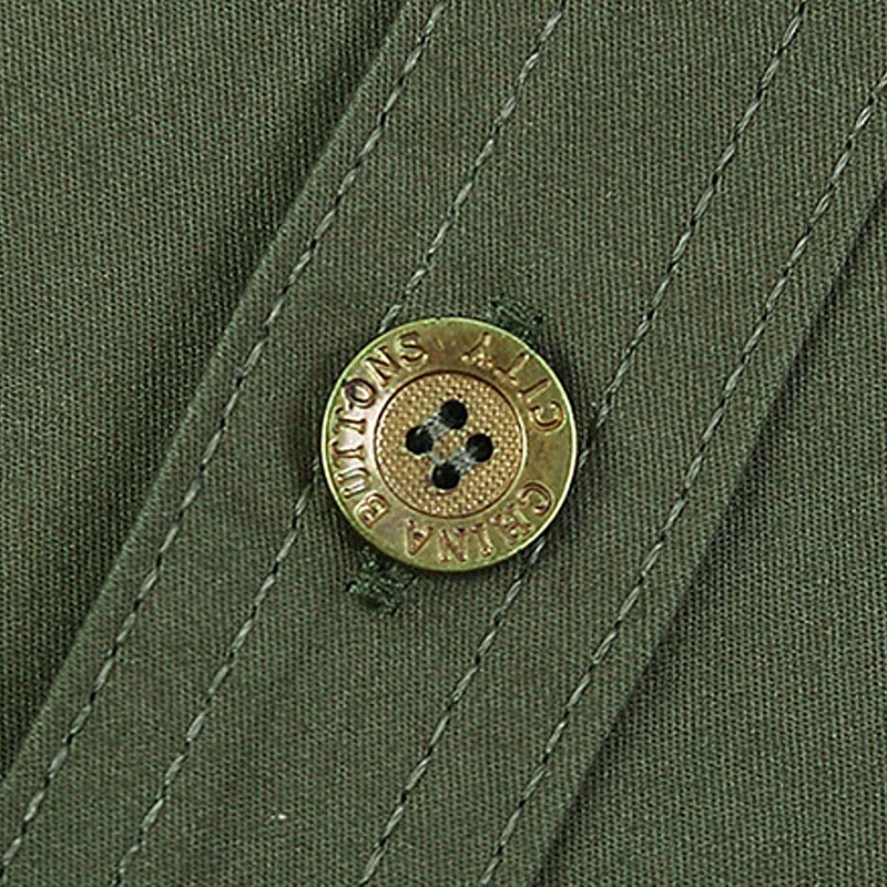 Men's Casual Street Work Fashion Breathable Comfortable Light Plain Cargo Short Sleeve Shirt