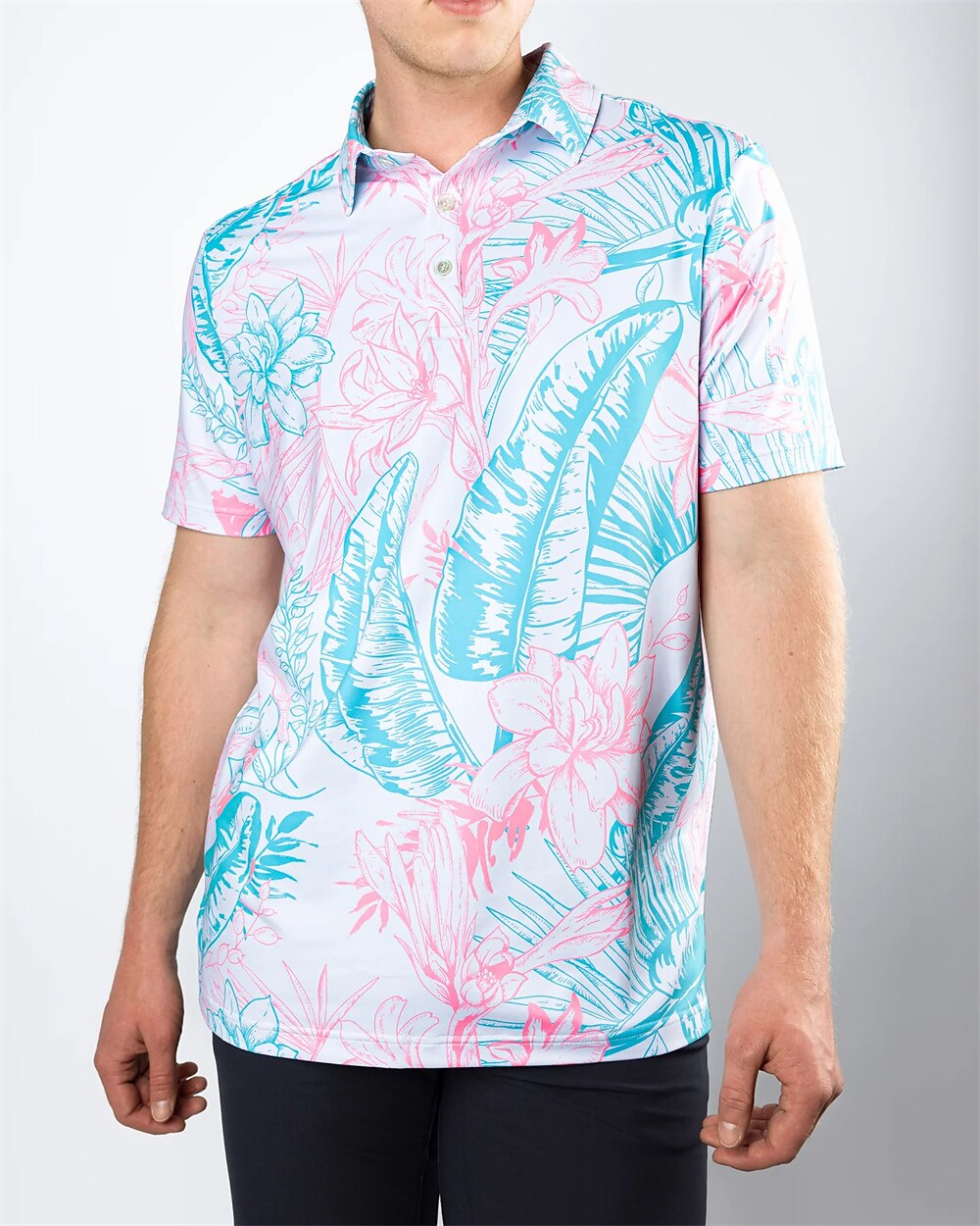 Men's Women's Matching polo Polo Shirt golf apparel Breathable Quick Dry Lightweight Top Geometry Summer Golf