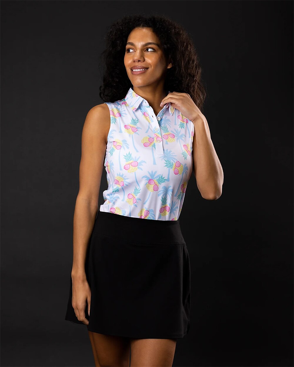 Men's Women's Matching polo Polo Shirt golf apparel Breathable Quick Dry Lightweight Top Printed Summer Golf