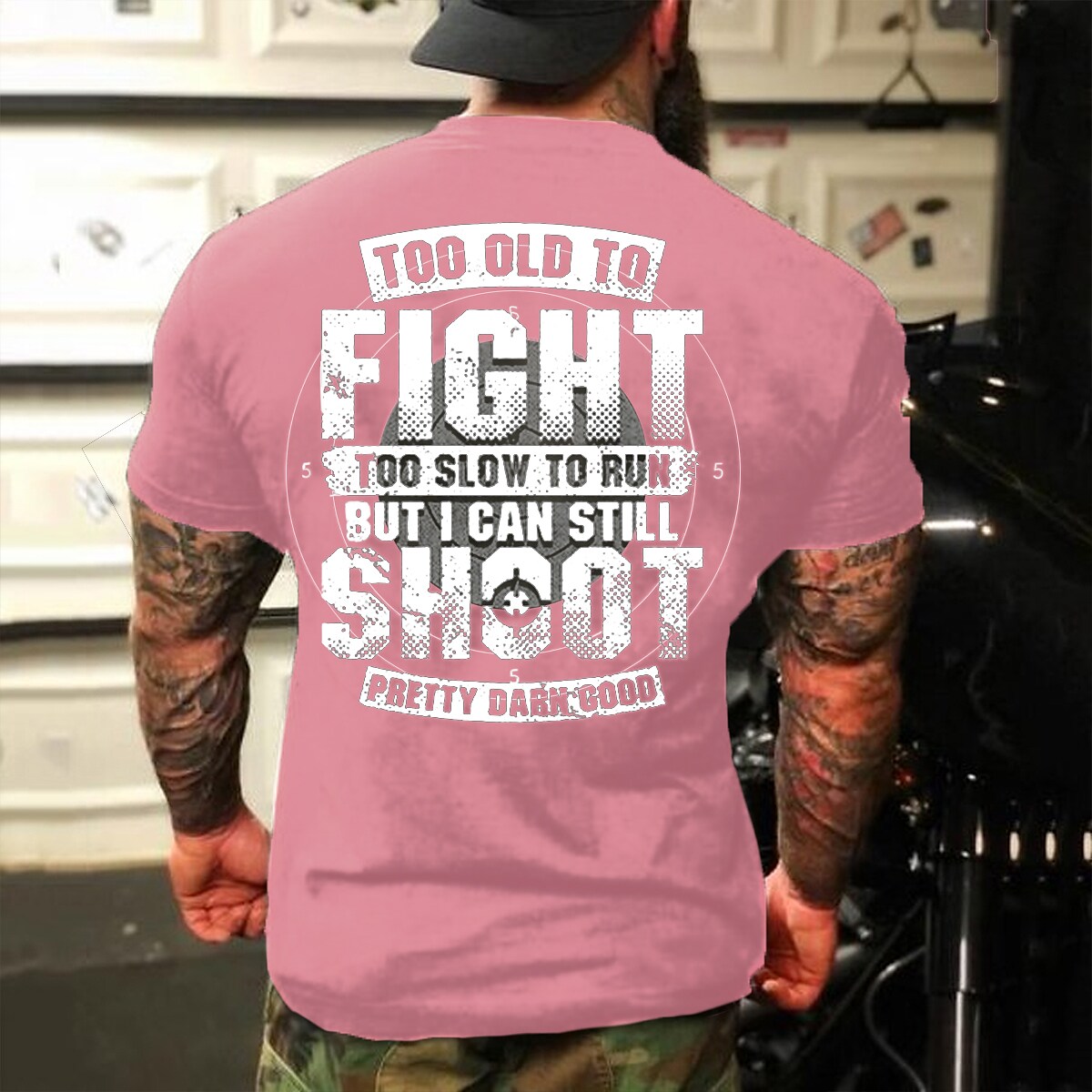 Men's T shirt Graphic Cool Shirt Letter Round Neck Print Street Short Sleeve Print Casual Novelty Top