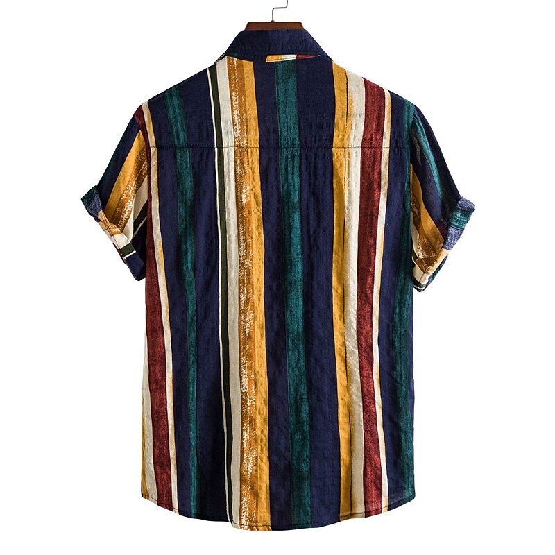 Men's Hawaiian Shirt Graphic Prints Beach Turndown Casual Holiday Shor