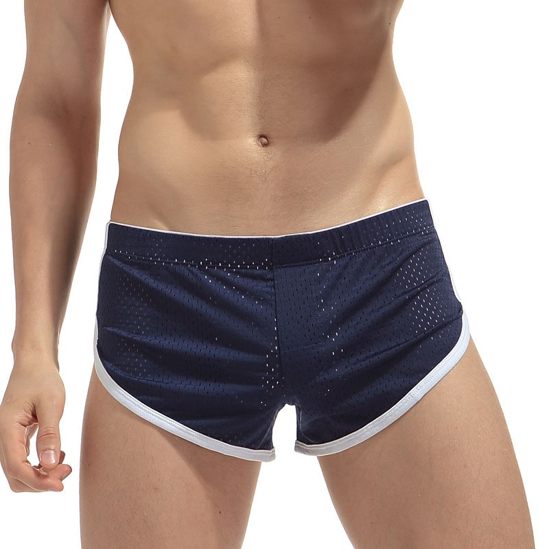 Men's Outdoor Runing Sport Swimming Breathable Mesh Comfortable Light Plain Shorts
