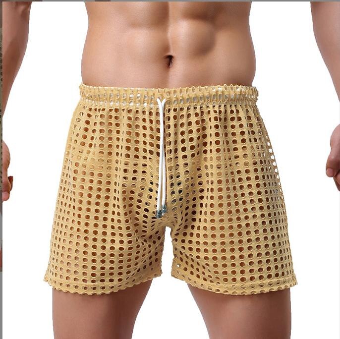 Men's Outdoor Beach Swim Sport Breathable UV Protection Comfortable Light Swimming Trunks Shorts