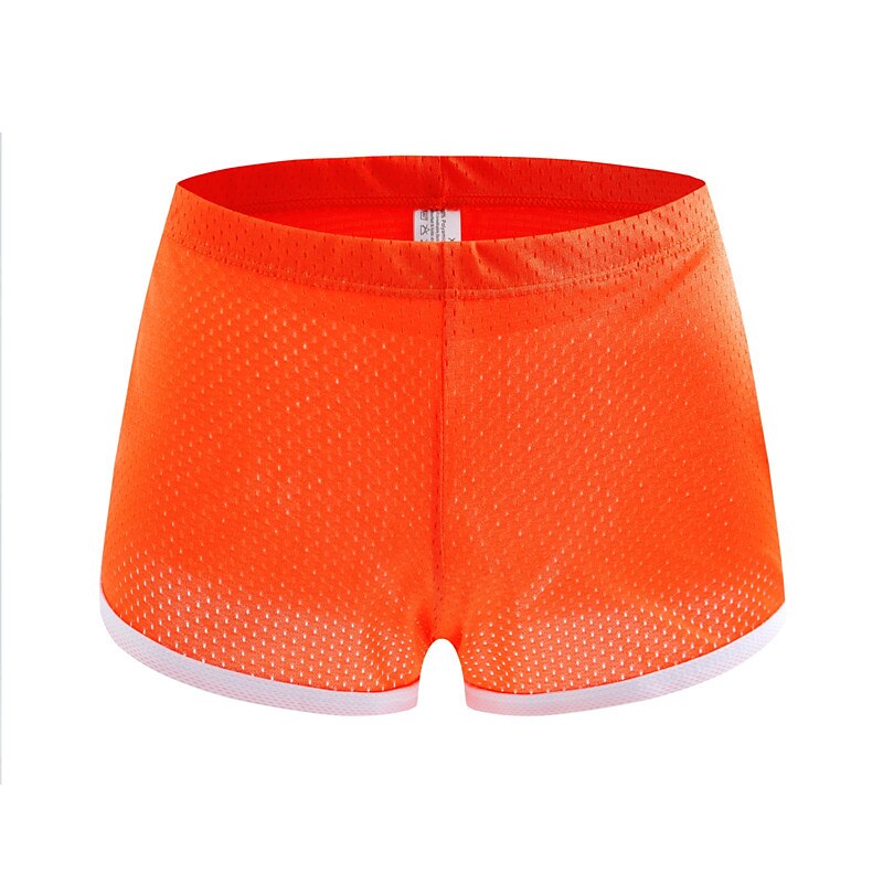 Men's Running Fitness Athletic Sports Mesh Light Quick Dry Drawstring Breathable Sportswear Shorts