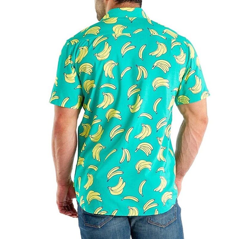 Men's Hawaiian Shirt Graphic Prints Beach Turndown Casual Holiday Shor