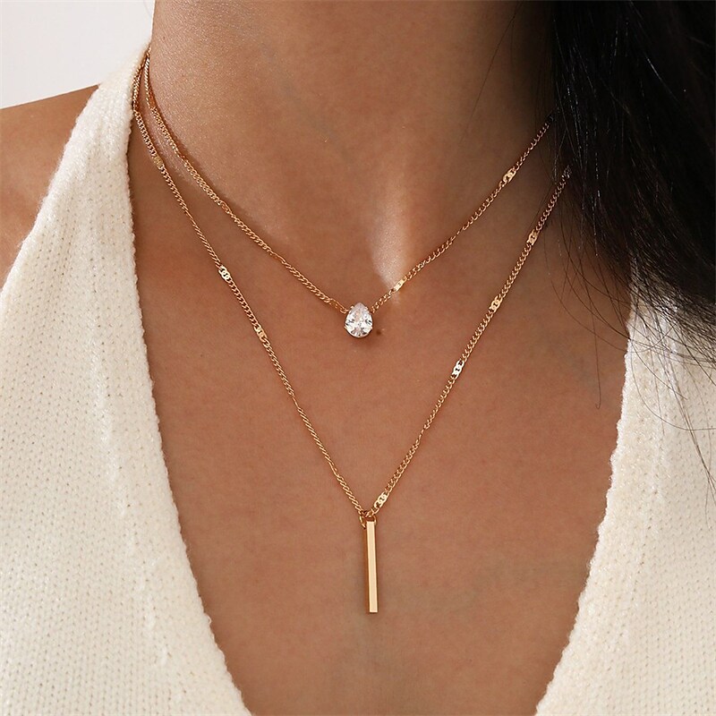 Shepicker Women'S Fashion Outdoor Geometry Necklaces