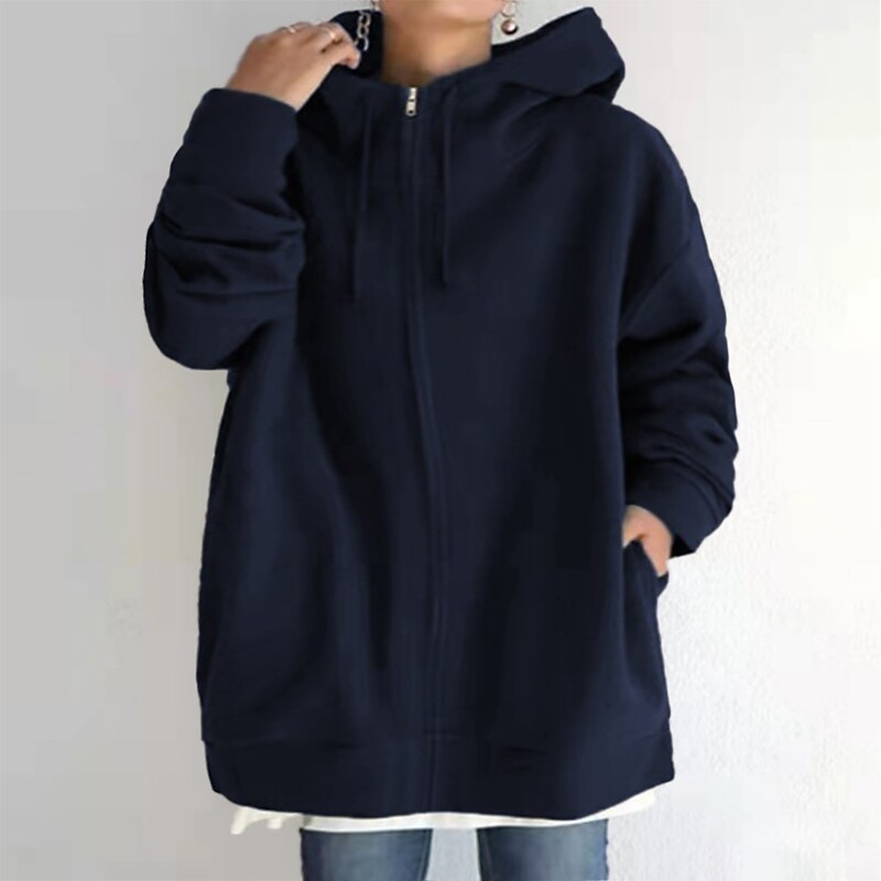 Shepicker Long Sleeve Sport Jacket Hoodie Coat Pocket