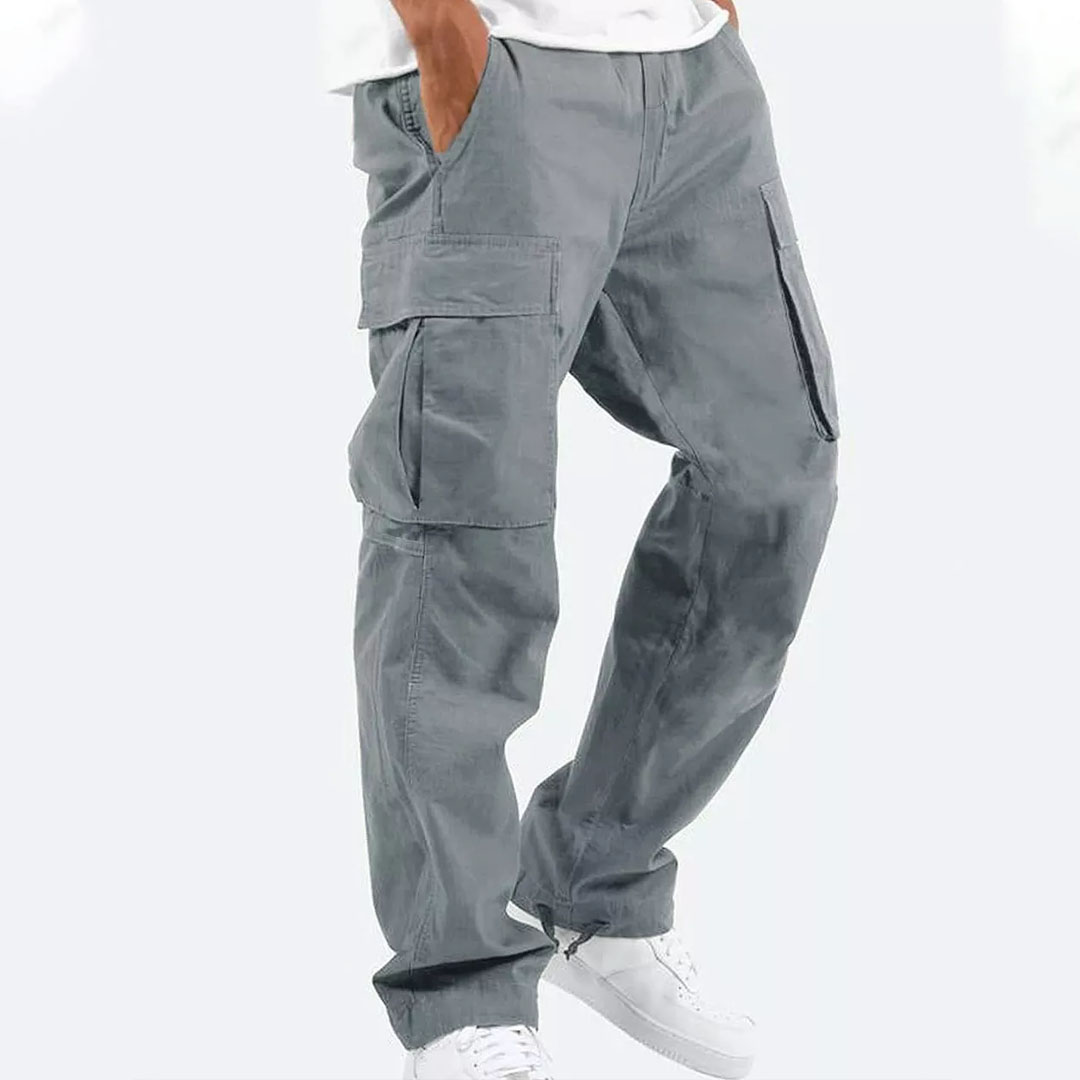 Men's Breathable Cargo Pocket Sweatpants