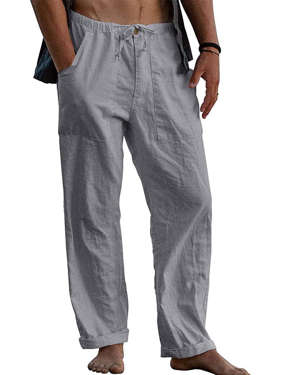 Men's Drawstring Breathable Outdoor Pants