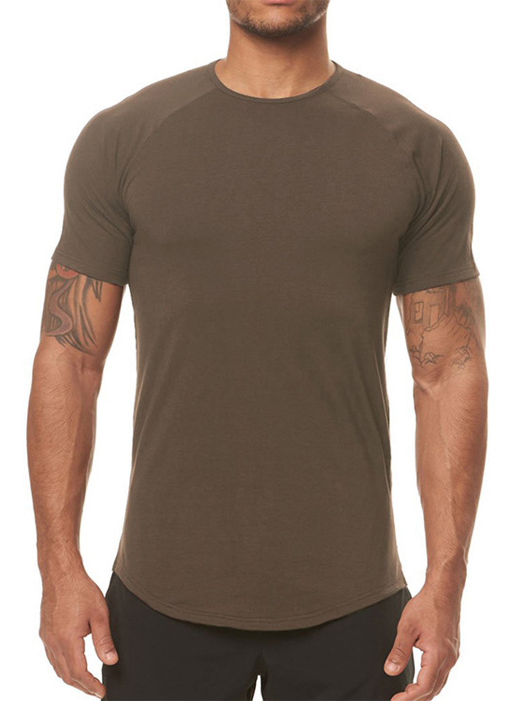 Men's Plain Short Sleeve T-shirt