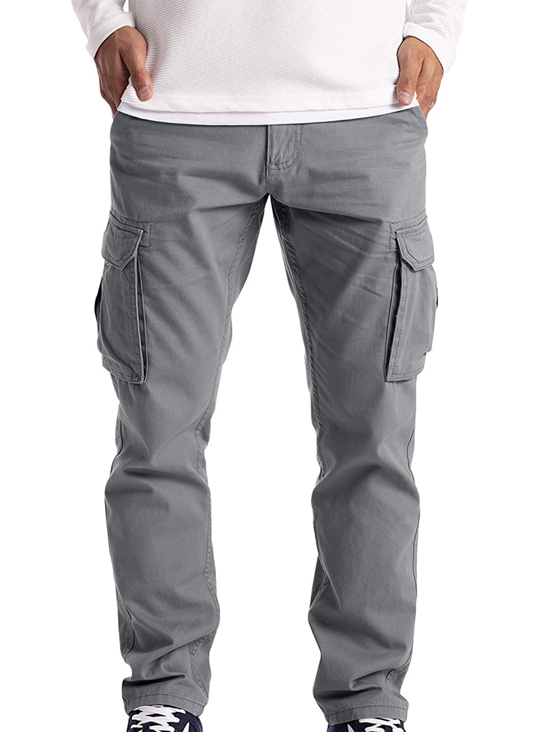 Men's Cargo Pocket Casual Running Pants