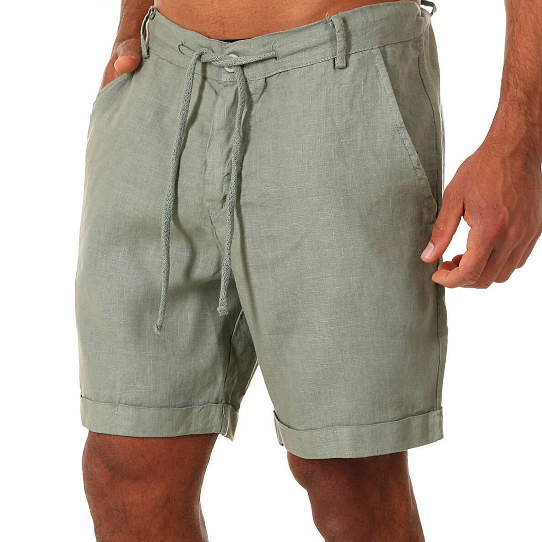 Men's Linen Breathable Casual Shorts