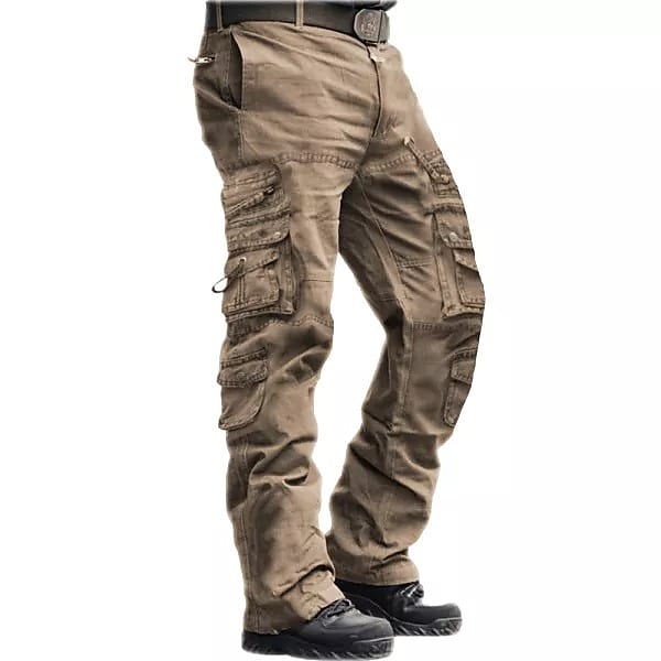 Gymstugan Multi Pocket Straight Leg Tactical Cargo Pants