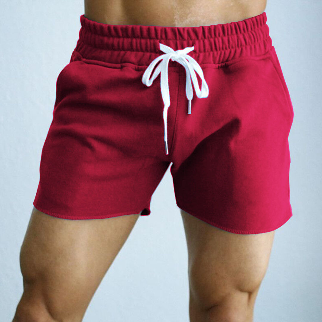 Men's Drawstring Cotton Breathable Shorts