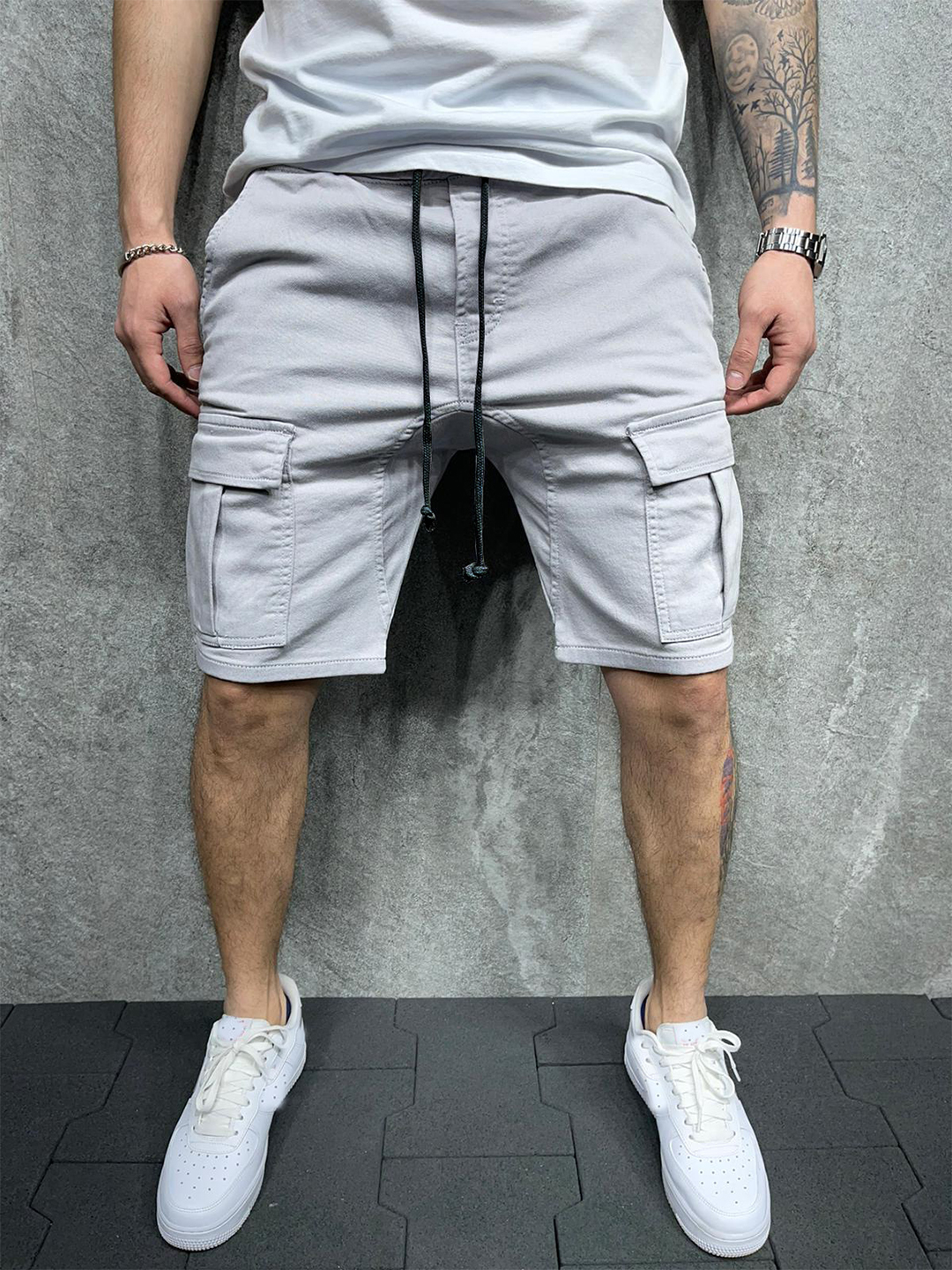Men's Baggy Pockets Cargo Shorts