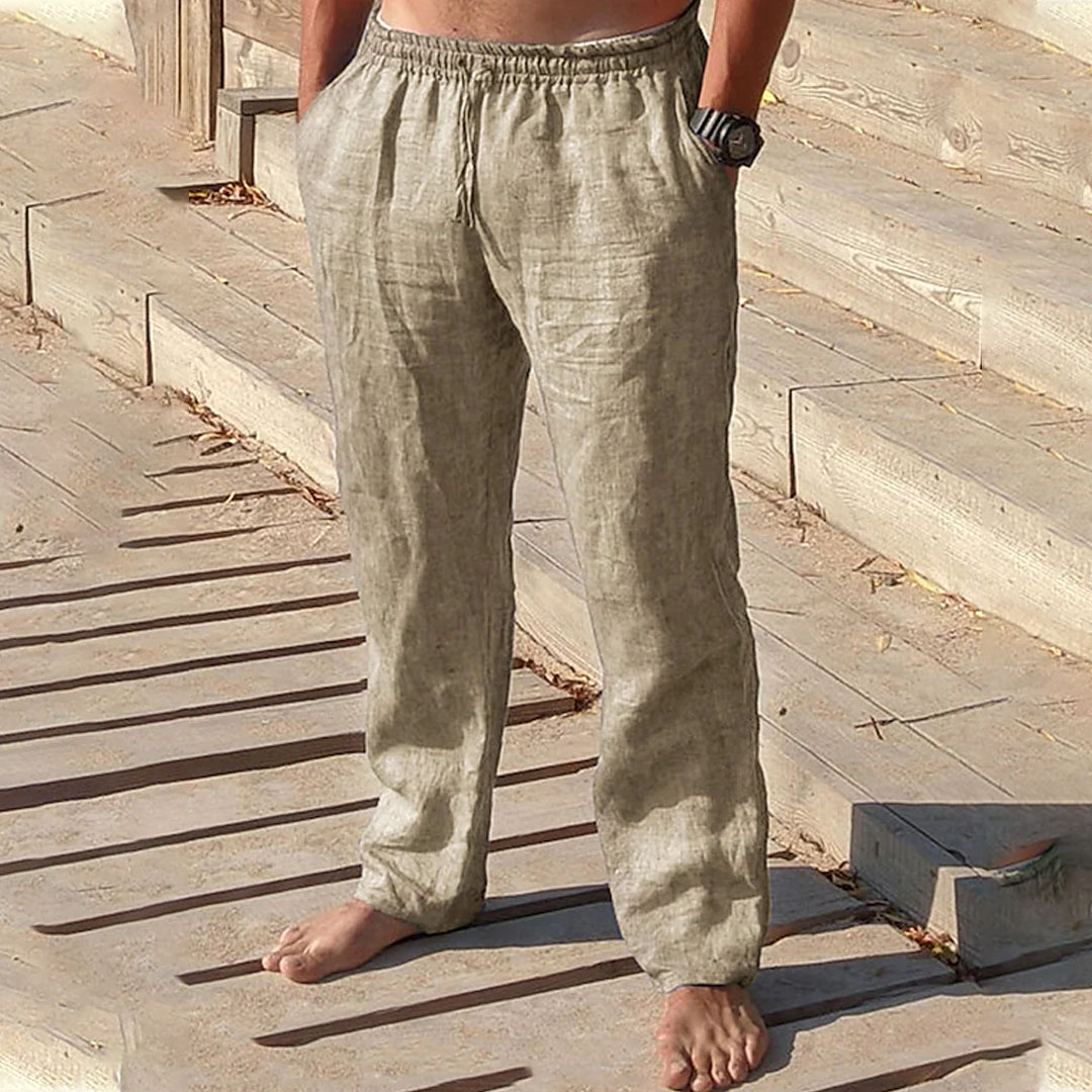 Men's Classic Drawstring Loose Casual Pants