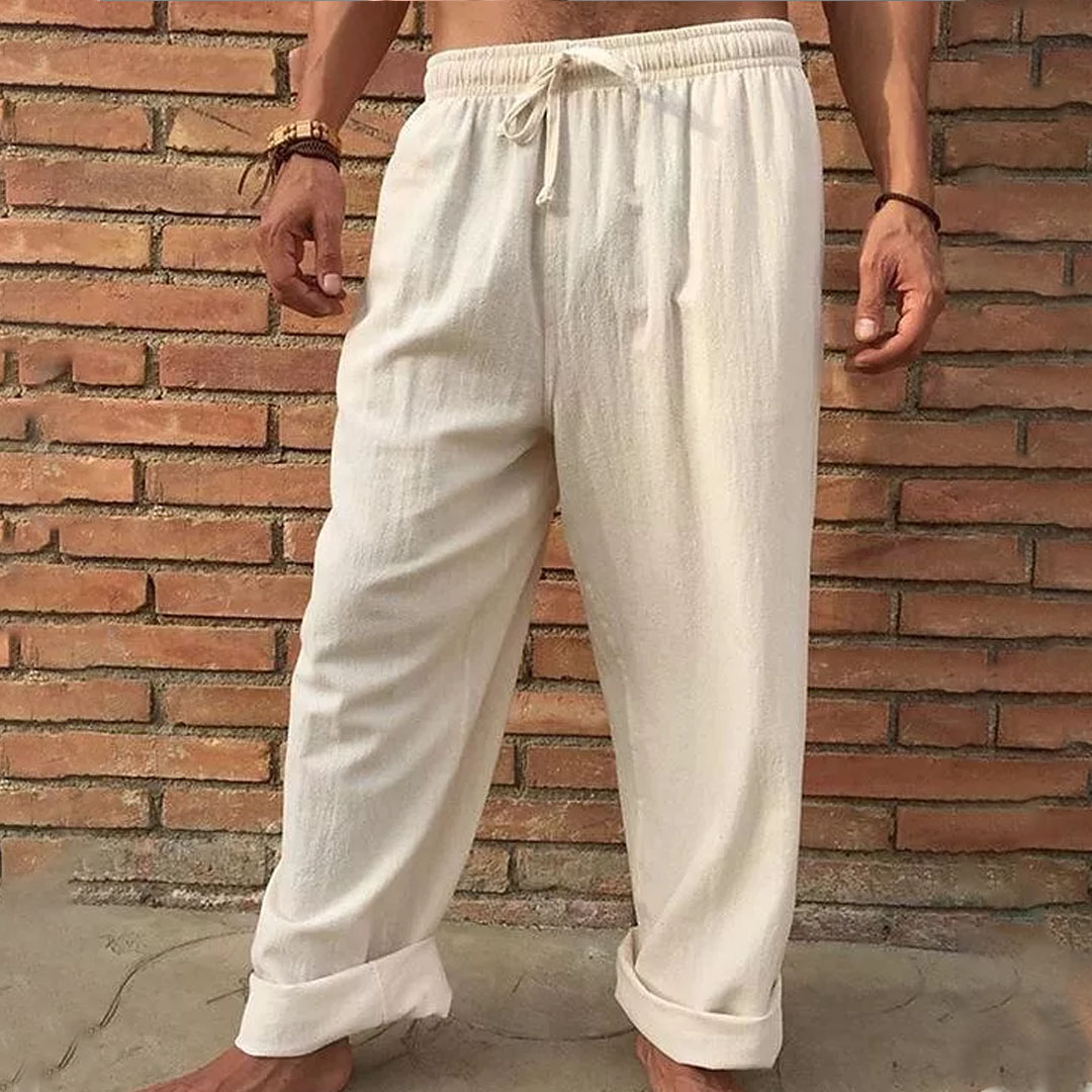 Men's Cotton Blend Comfortable Breathable Pants