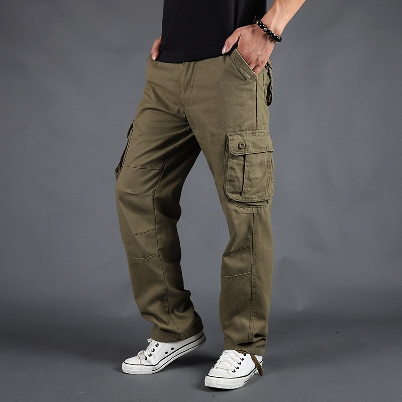 Gymstugan Cargo Work Pants Tactical Trousers