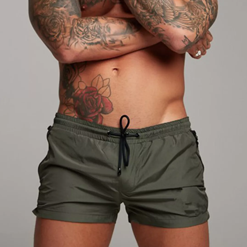 Men's Zipper Quick Dry Breathable Shorts