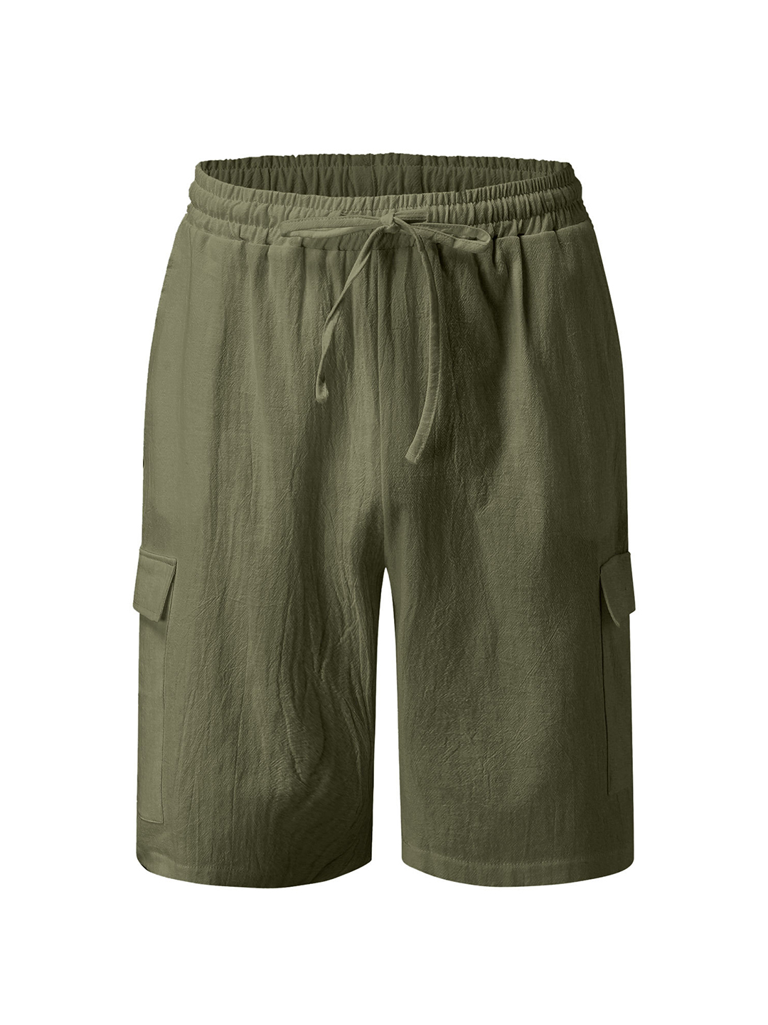 Men's Linen Breathable Cargo Shorts