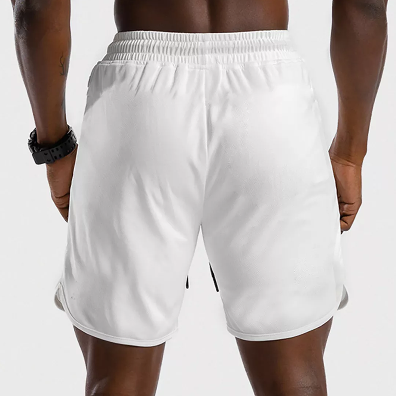 Men's Zipper Pocket Running Shorts