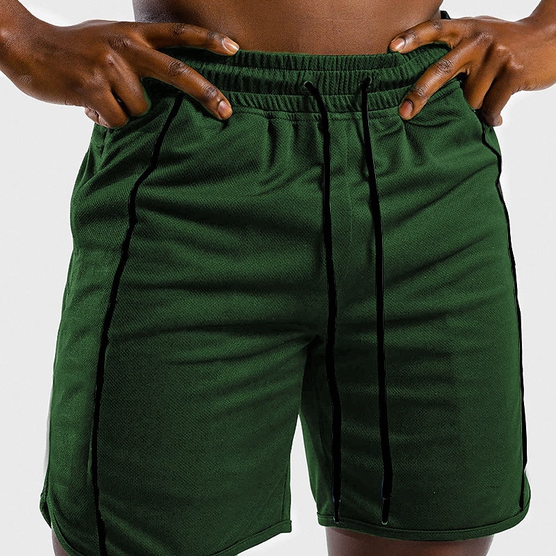 Men's Zipper Pocket Running Shorts