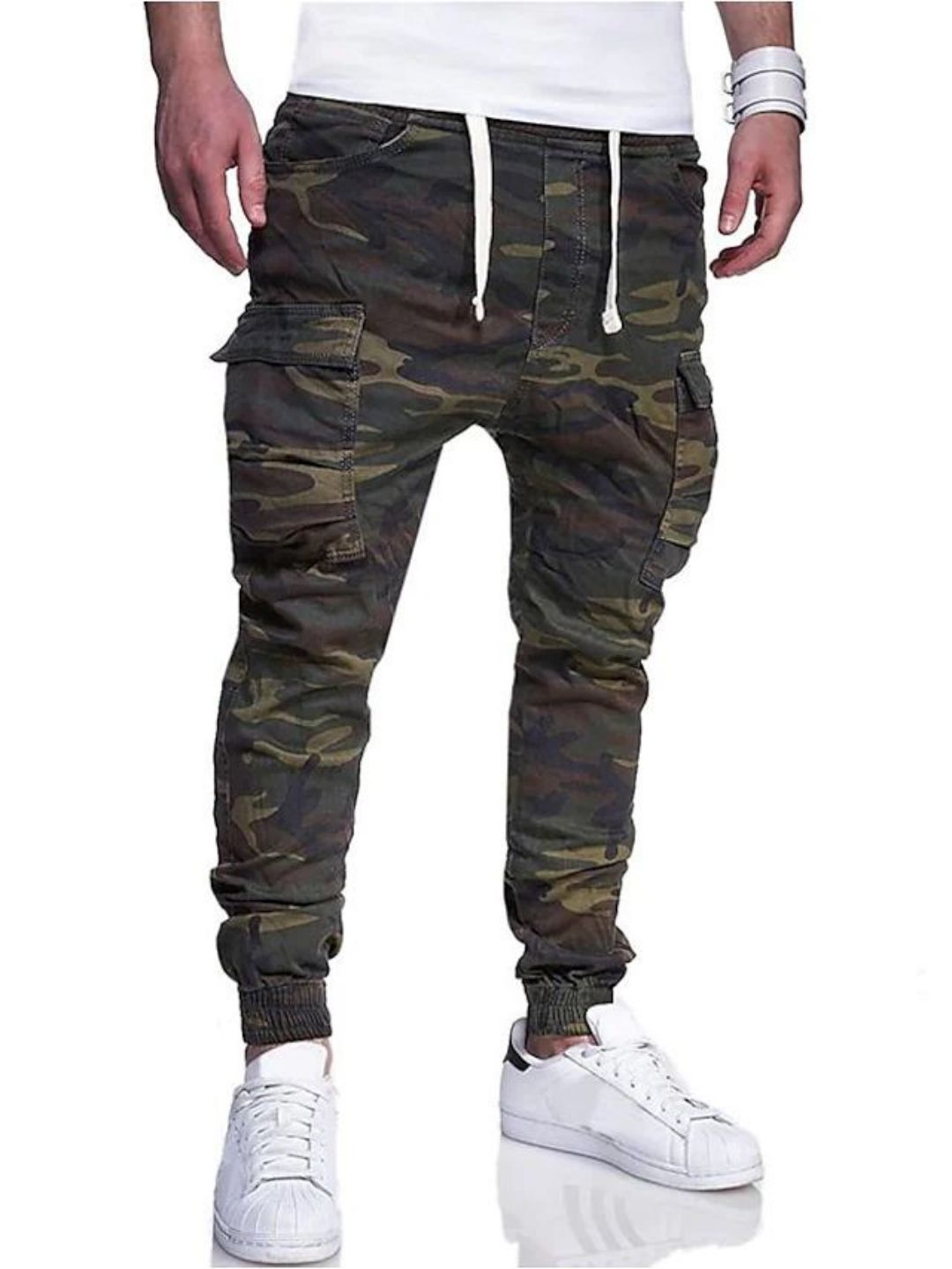 Men's Cargo camouflage Jogger Pants Tactical
