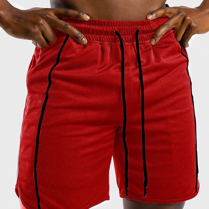 Men's Zipper Pocket Running Shorts