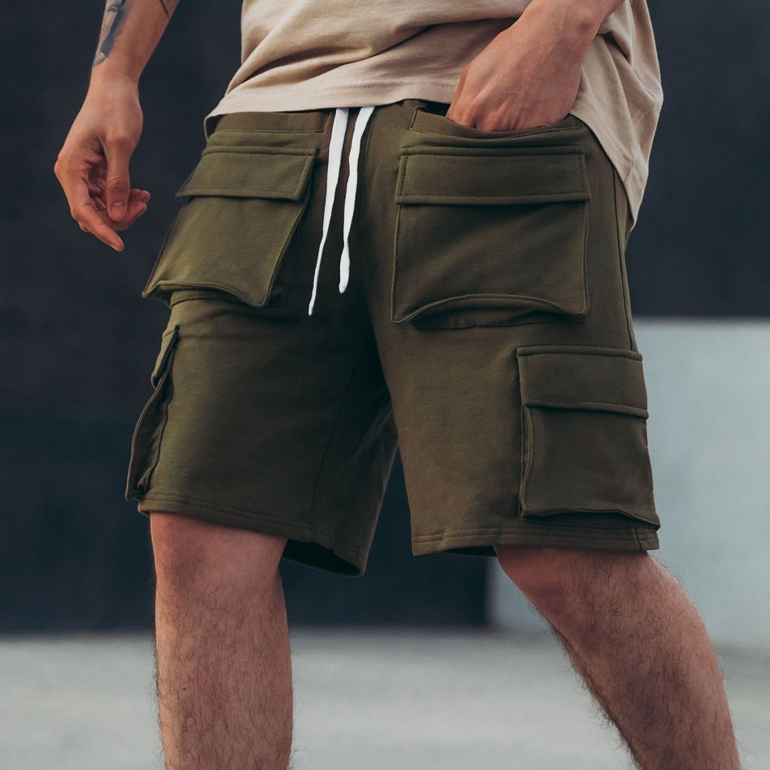 Men's Pocket Cargo Style Casual Shorts