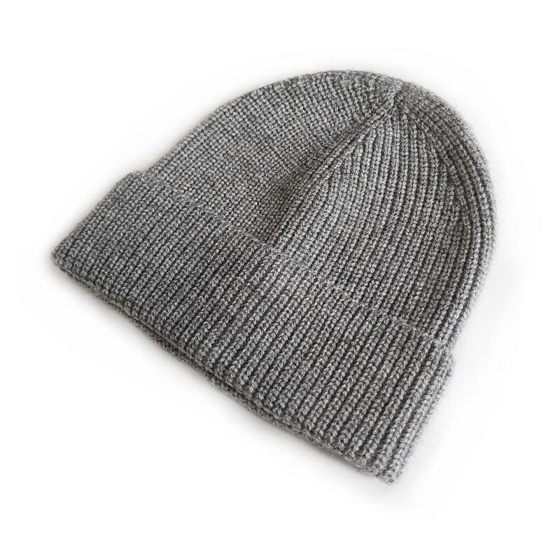 Rogoman Men's Winter Hat Warm Fleece Knit Cuff Beanie Watch Cap