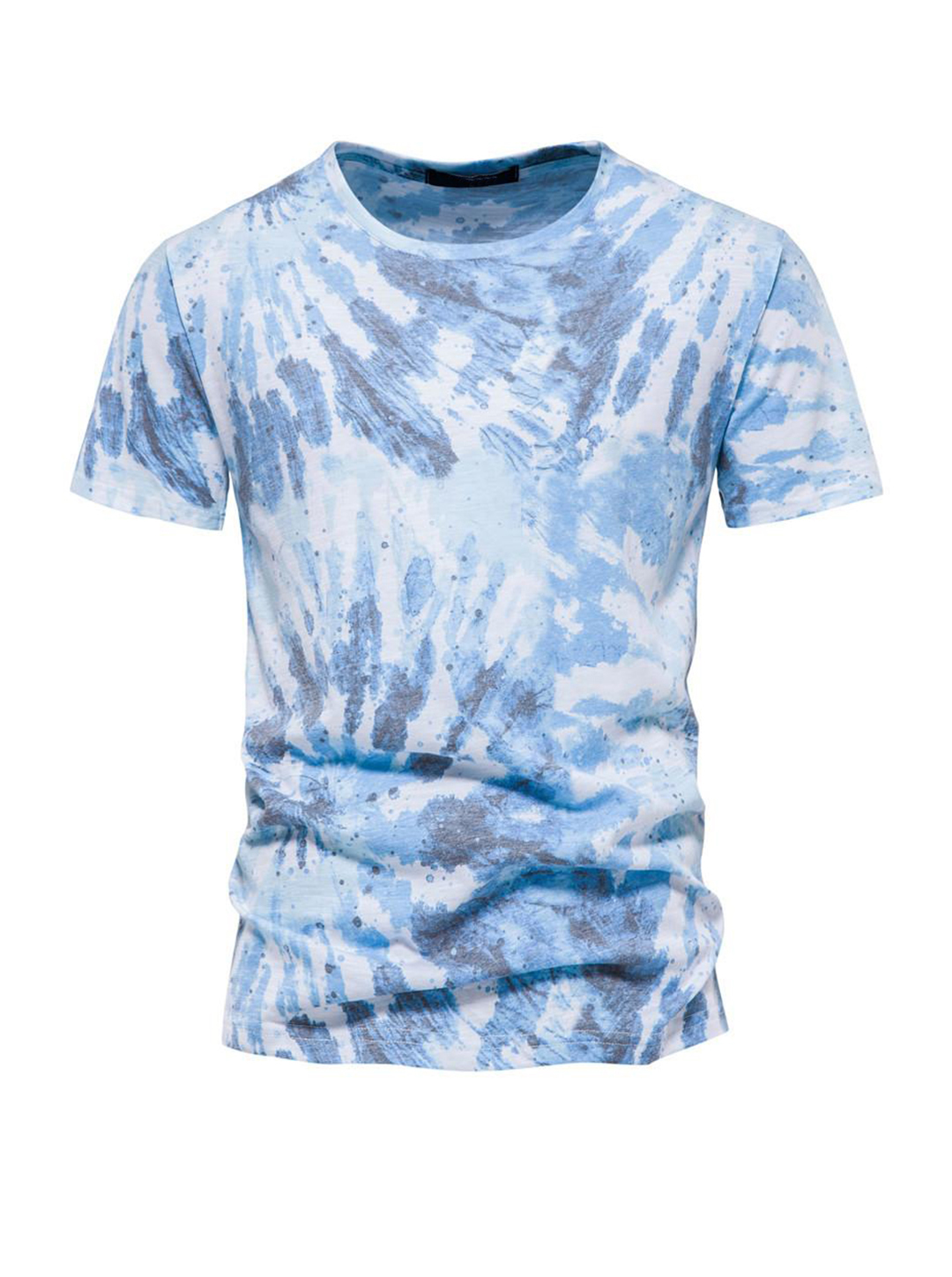 Klein Tie-Dye Print Resort Short Sleeve T-Shirt