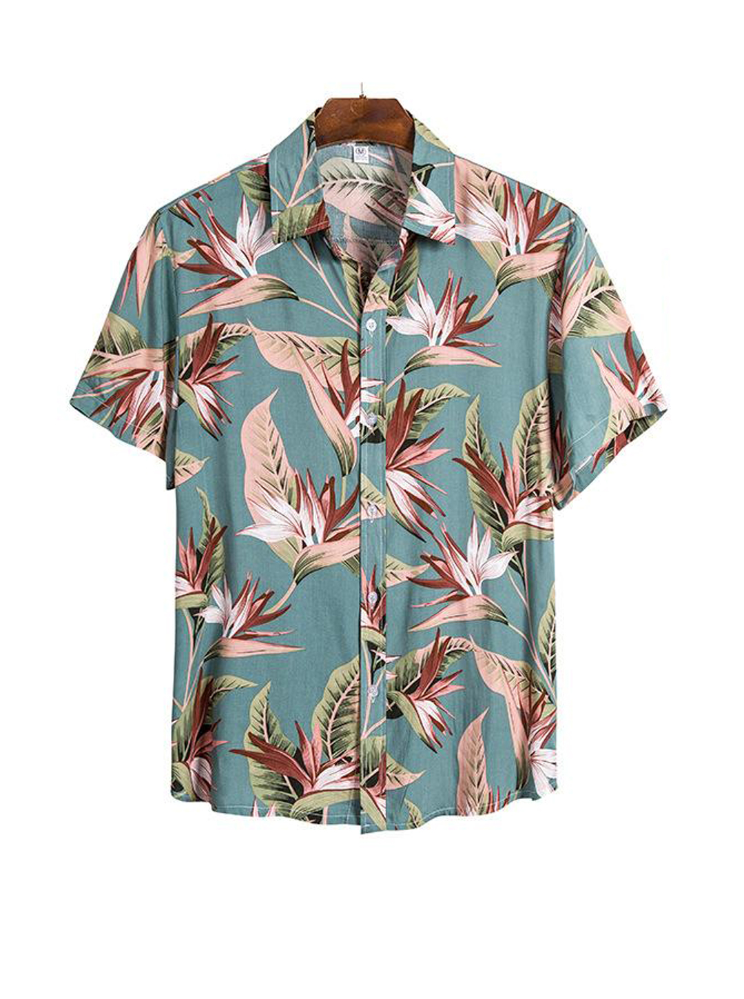Posey Floral Printed Short Sleeve Shirts 