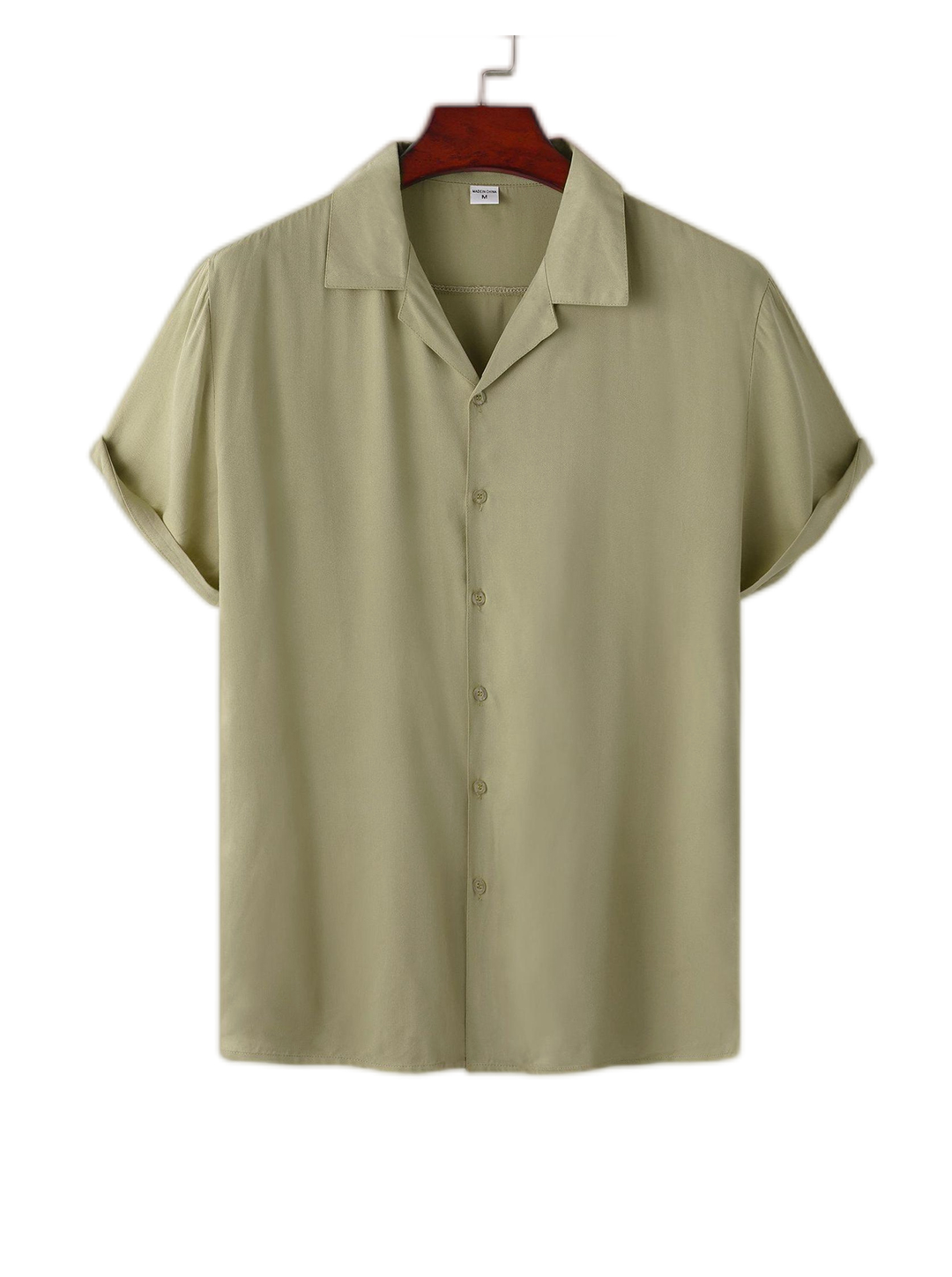 Russel Lapel Button Down Short Sleeve Shirt