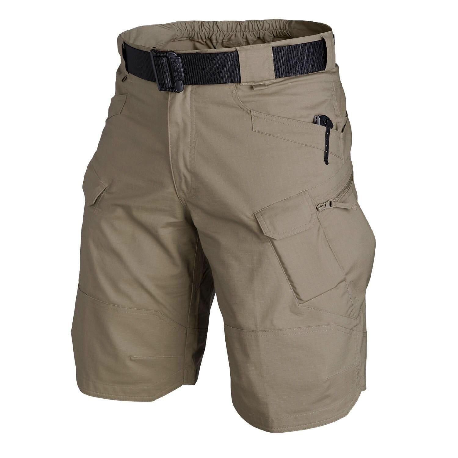 Men's Military Summer Outdoor Breathable Quick Dry Lightweight Knee Length Cargo Shorts