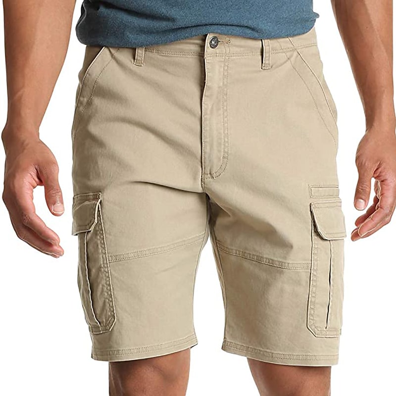 Rogoman Men's Cargo Casual Multi Pocket Shorts