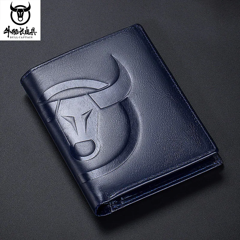 captain cattle leather purse