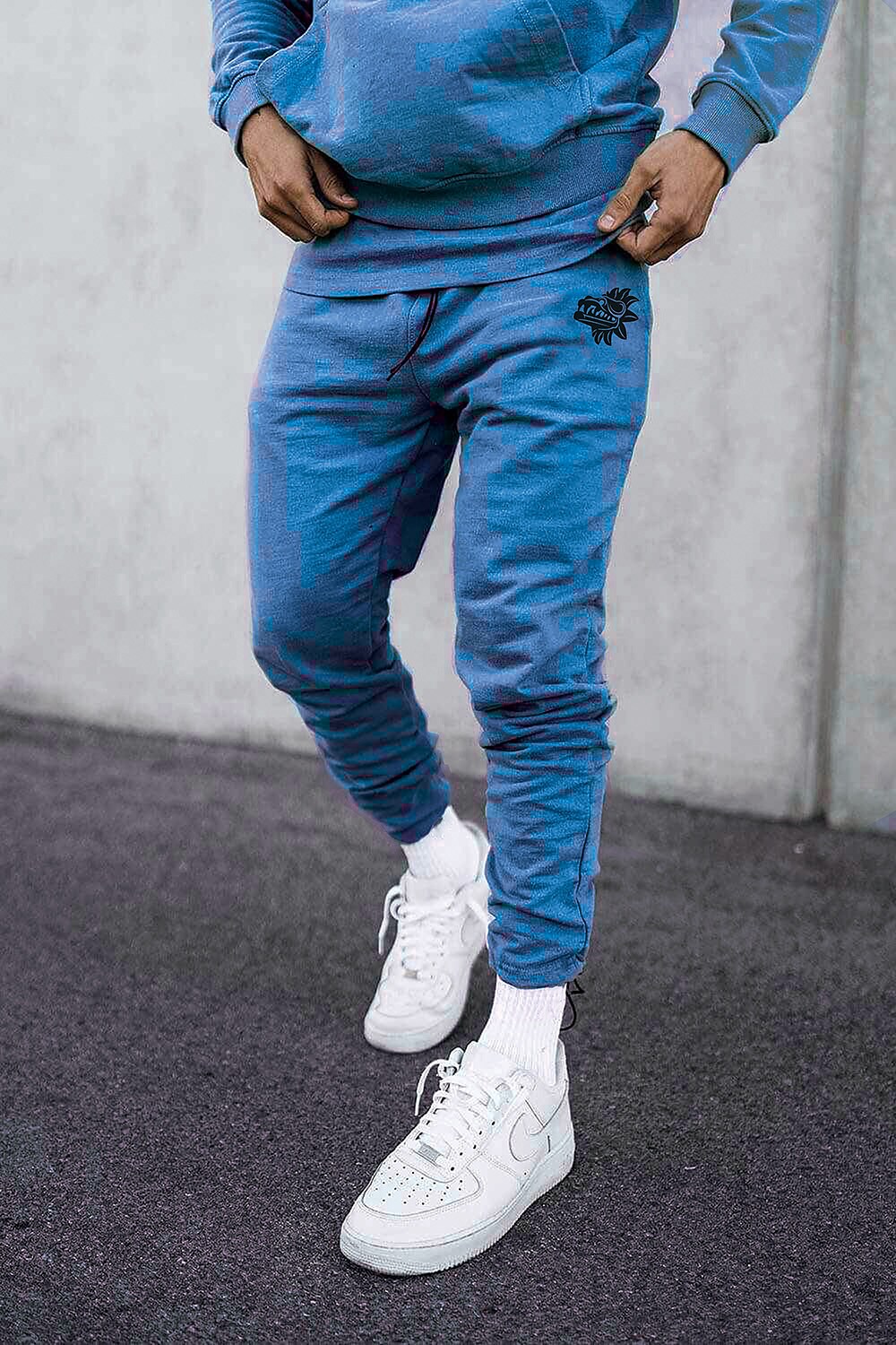 Men's Side Pockets Athleisure Breathable Soft Fitness Sweatpants