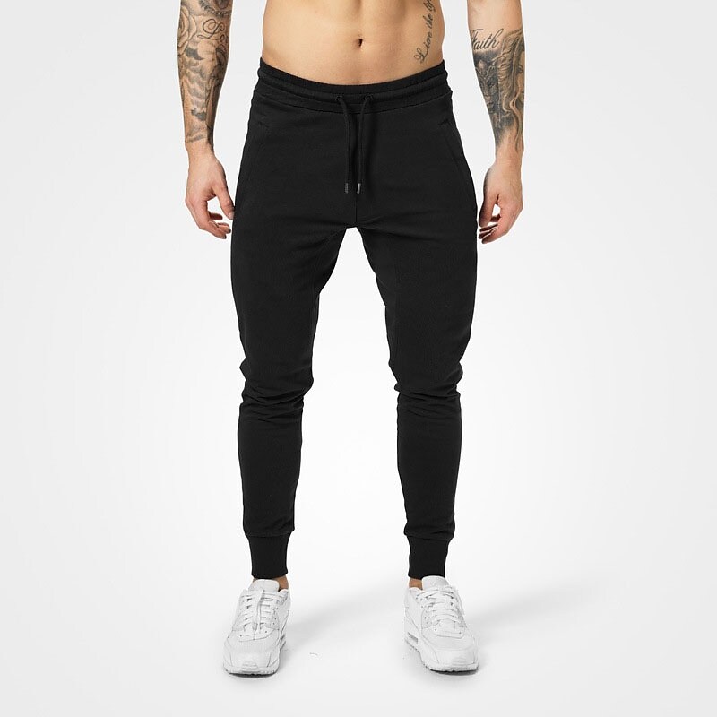 Men's Drawstring Side Pocket Breathable Quick Dry Joggers Sweatpant