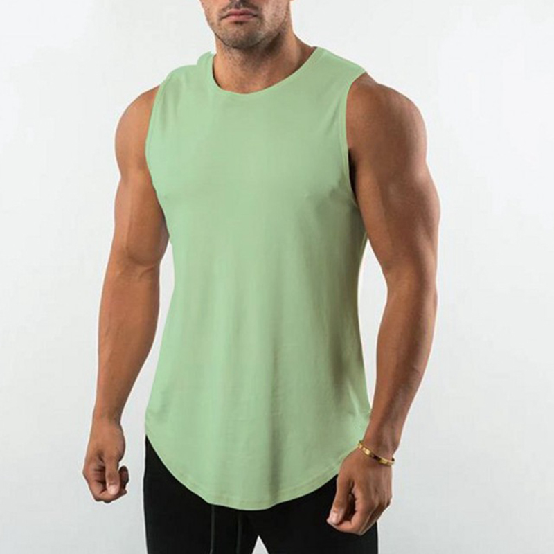 Men's Tank Top Solid Colored Crew Neck  Sleeveless  Fashion Simple Comfortable