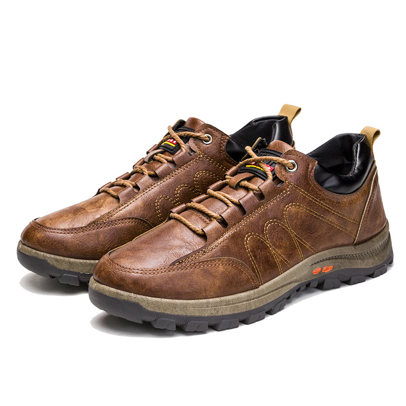 single cotton same style cross-border foreign trade new pu men's shoes men's casual shoes british style fashion trend men's sports shoes