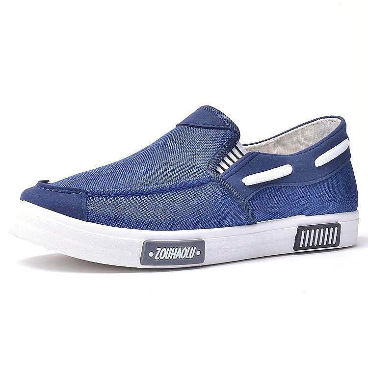 cloth shoes foreign trade wholesale men's slip-on old cloth shoes comfortable soft sole old beijing cloth shoes factory wholesale casual shoes