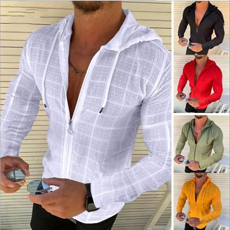 Men's Long Sleeve Tops Casual Fashion Breathable Comfortable 