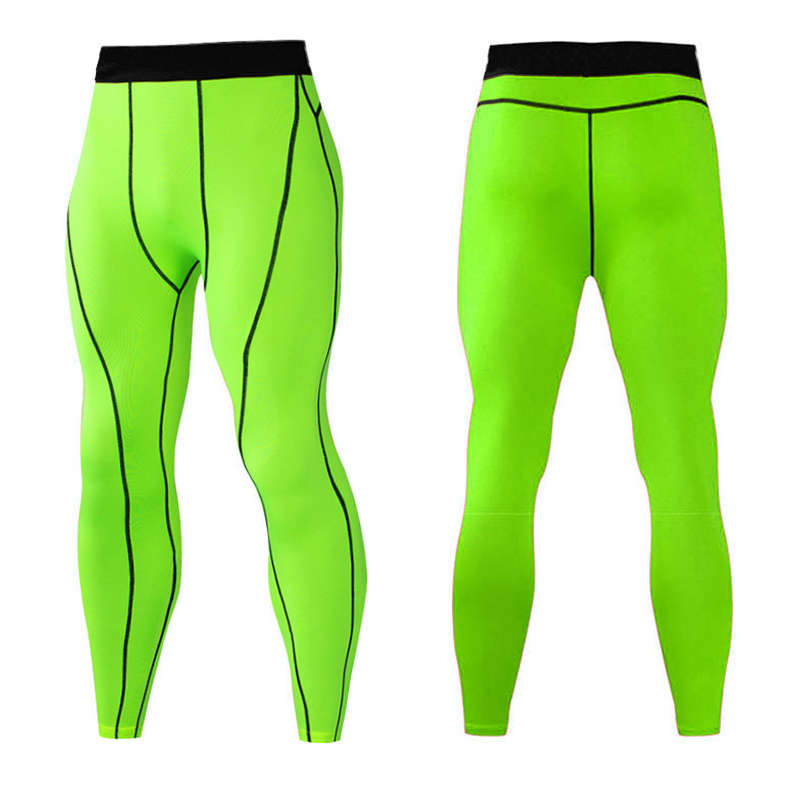 Men's Solid Color Athleisure Spandex Breathable Quick Dry Pants