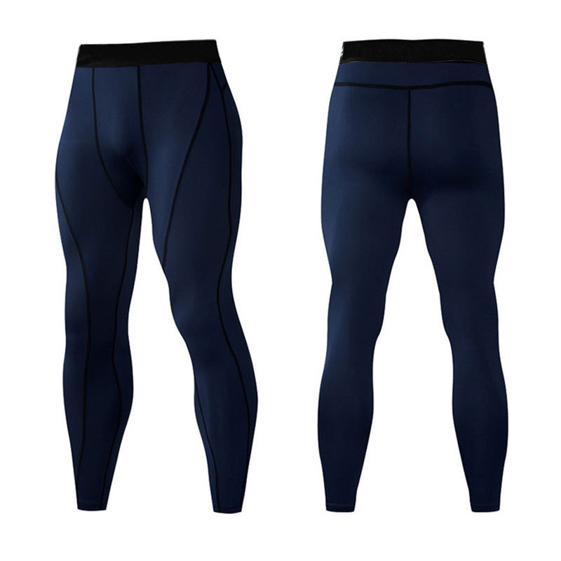 Men's Solid Color Athleisure Spandex Breathable Quick Dry Pants