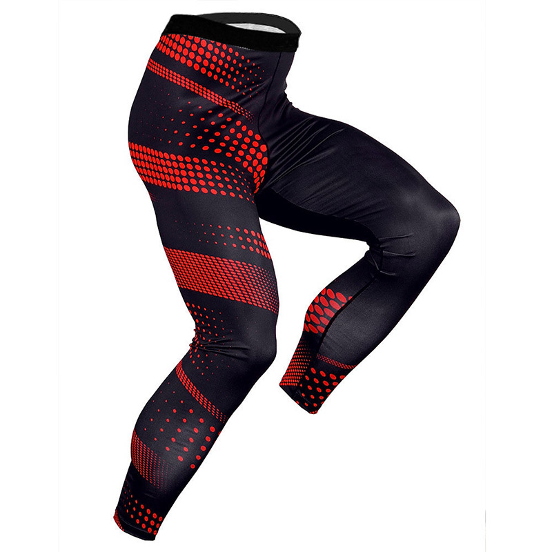 Men's Running Tight Athletic Spandex Breathable Quick Dry Sport Pant